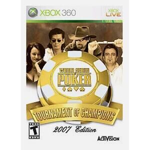 World Series of Poker:Tournament of Champions (Xbox 360) CIB. NEW CASE. RESEALED